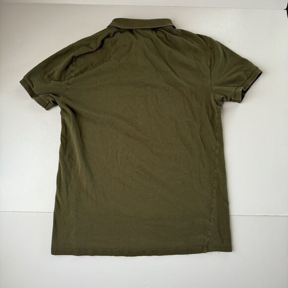 Asos Polo Shirt Men's Medium Short Sleeve Green - Picture 2 of 13